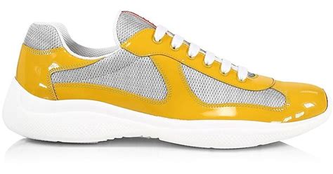 prada americas cup sneakers gold|prada america's cup original sneakers.